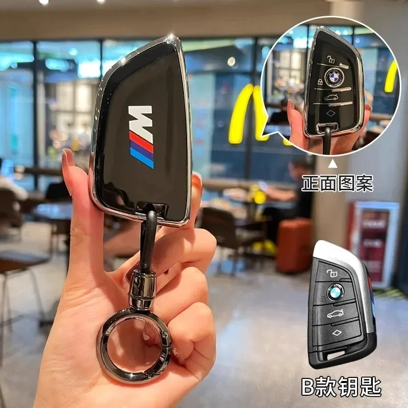 

New TPU Car Key Cover Case Shell Fob For BMW X1 X3 G01 X4 G02 X5 F15 F16 M3 M4 F30 F31 F32 F34 F20 F21 F07 F10 1 3 5 7 Series