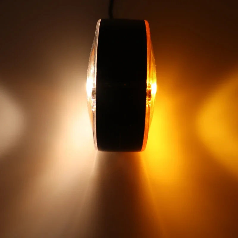 12V/24V Universal Double Face Light Car Bulb Side Marker Light Signal Lamp for Van Truck Trailer Lorry Car Accessories
