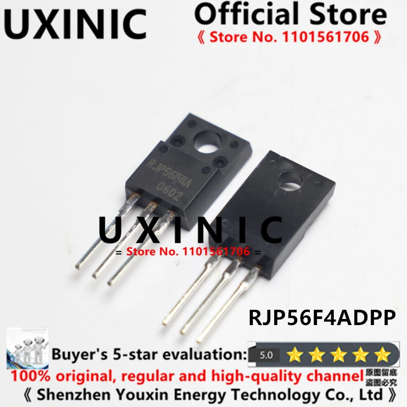 UXINIC 100% New Imported OriginaI RJP56F4ADPP RJP56F4A TO-220F Liquid Crystal Plasma Transistor