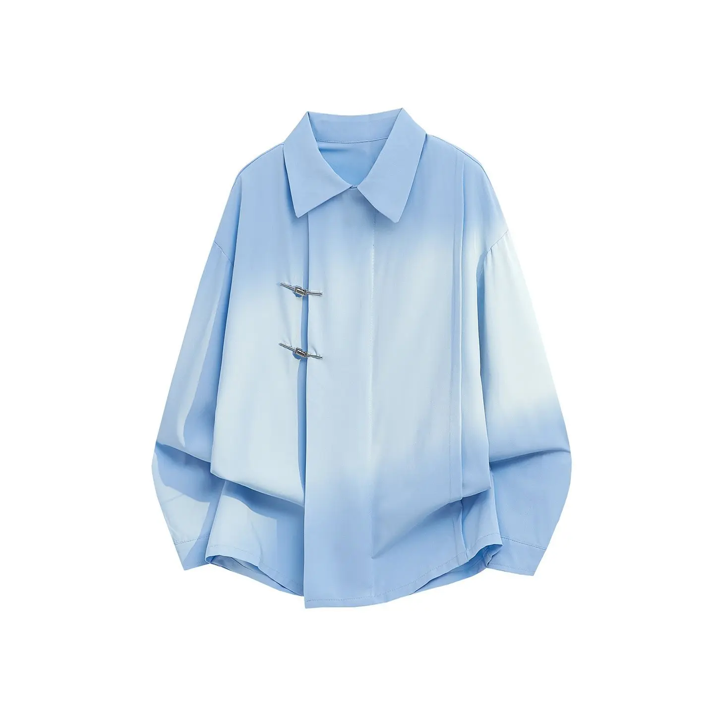 

New Chinese Sle Men's Long Sve irt Thin Sun Protection Outerwear Casual Loose Fit Cotton Plain Color Spring Summer