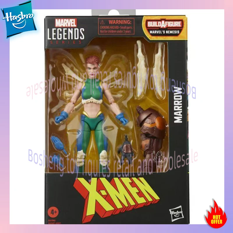 Hasbro Marvel Legends Series x-men Nemesis Set Wolverine Gambit Marrow 6-inch action figure model gift toy collectibles view 3