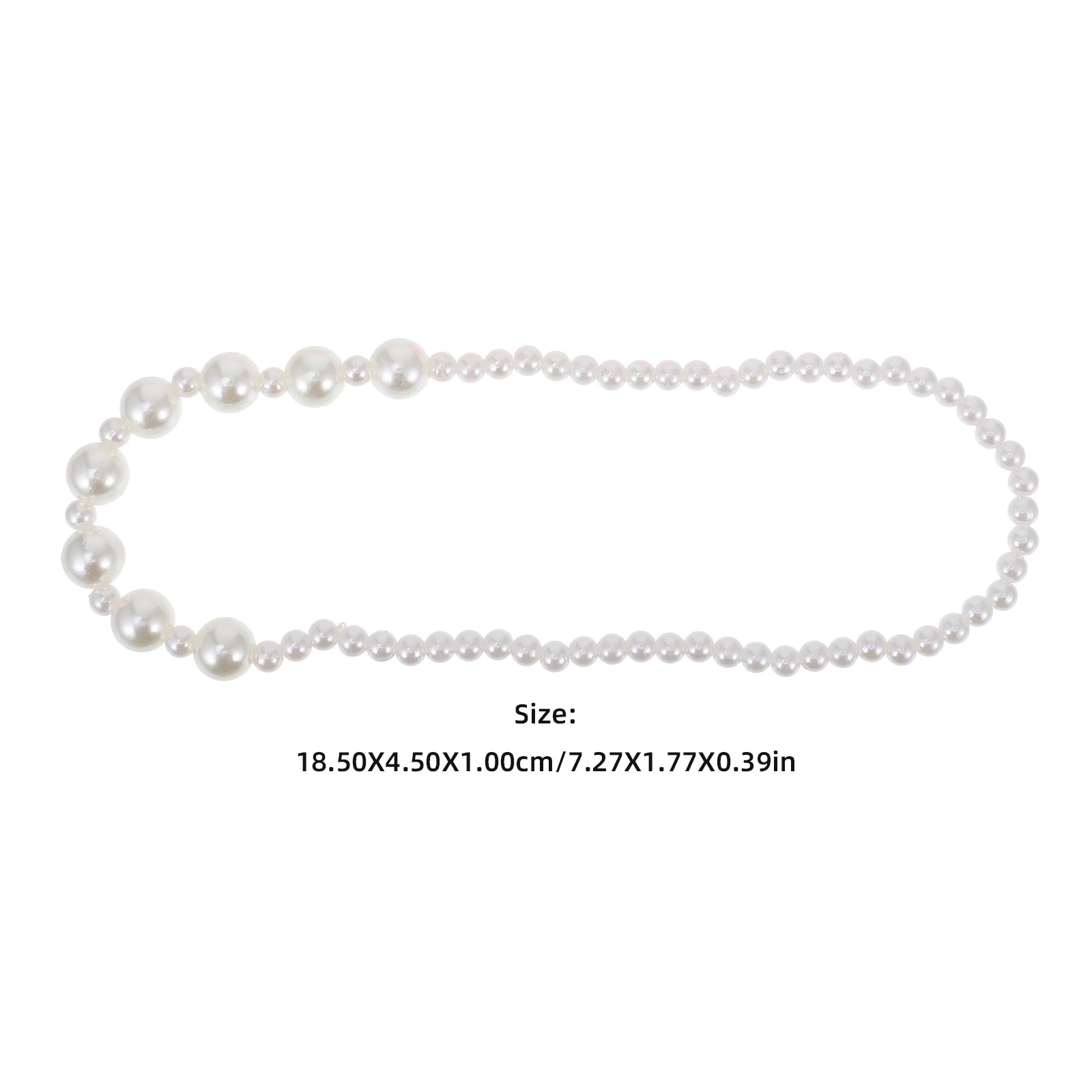 1 set di braccialetti con collana di perle finte per ragazze, set di gioielli con perline finte carine per bambini, regalo per feste, set di gioielli per bambini