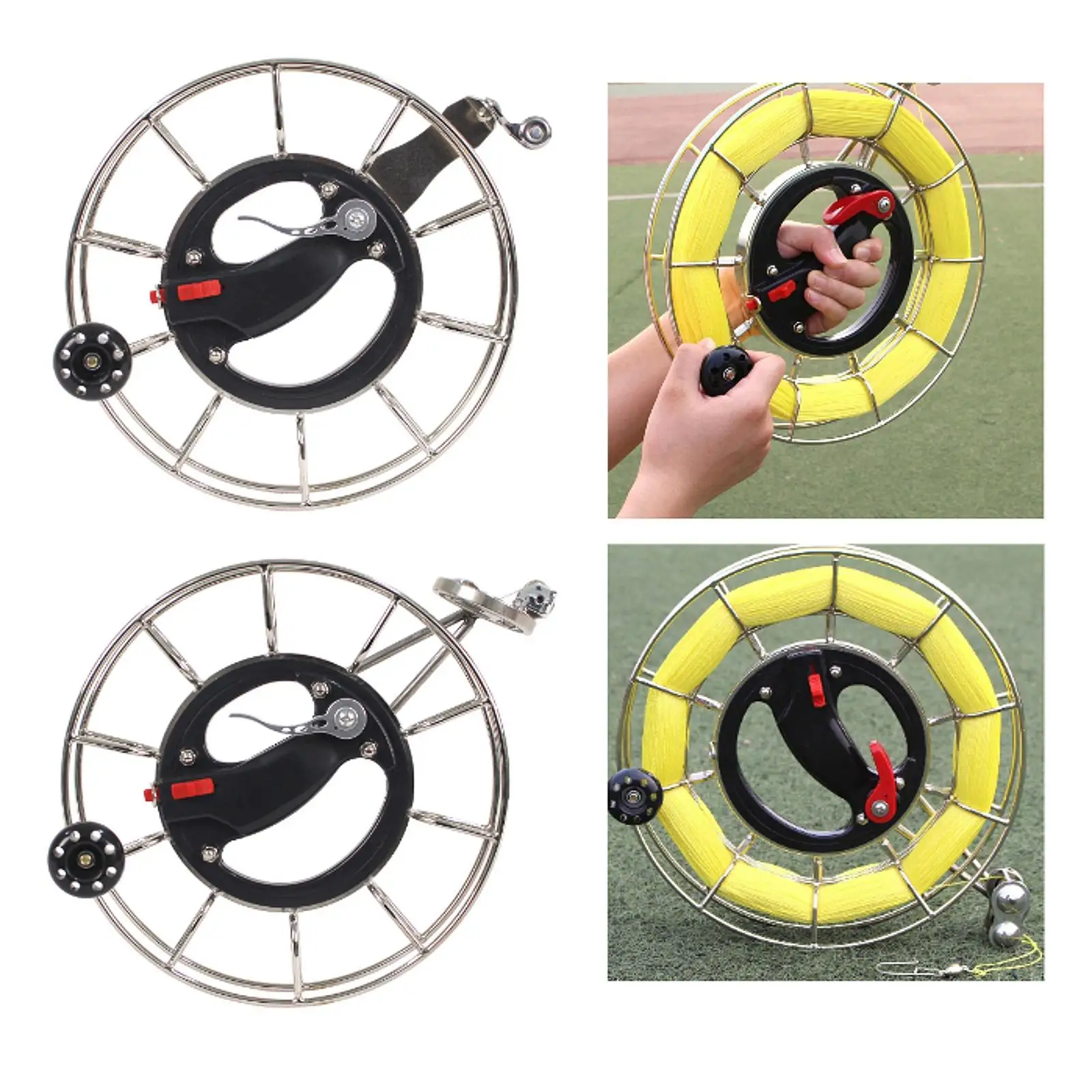 Kite String Reel Winder Fishing Reel Kite Reel for Yard Camping Women Men