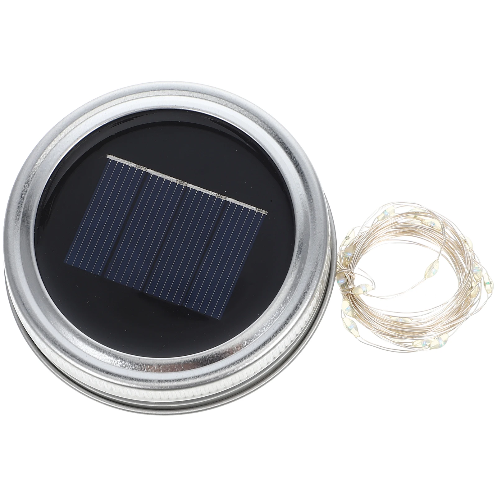 

Bottle Cap Lights Solar Powered Waterproof LED Decorative Fairy Light for Outdoor Garden Lid String Light Holiday