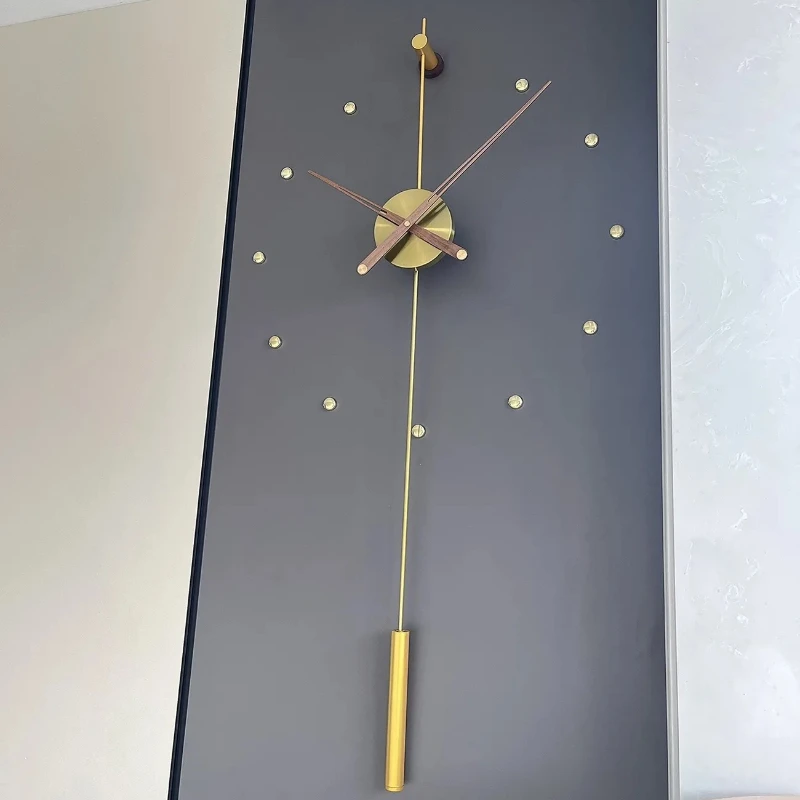 Modern Silent Wall Clocks Large Living Room Wall Dacoration Clock Personalized Aesthetic Bedroom Home Clocks Wall Home Decor