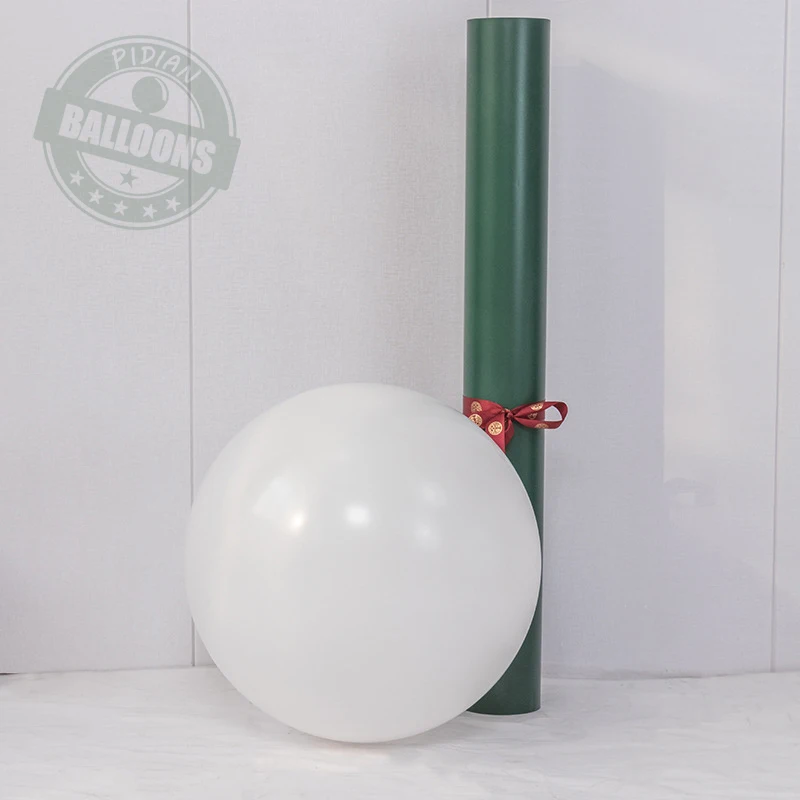 Thickened Matte Pure White Round Balloon 5\