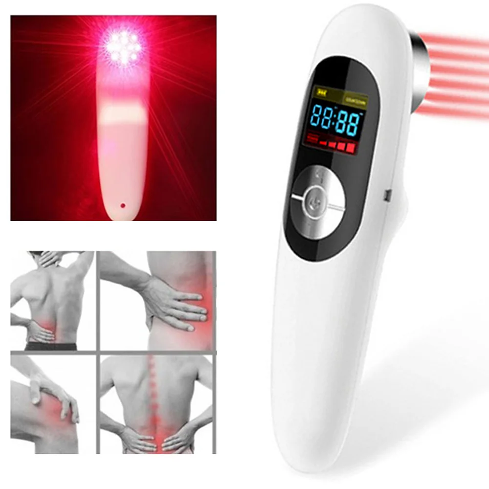 Laser Therapy Heal Massage Pain Relief Medical Laser Red Light Therapy Laser Treatment Rechargeable LLLT