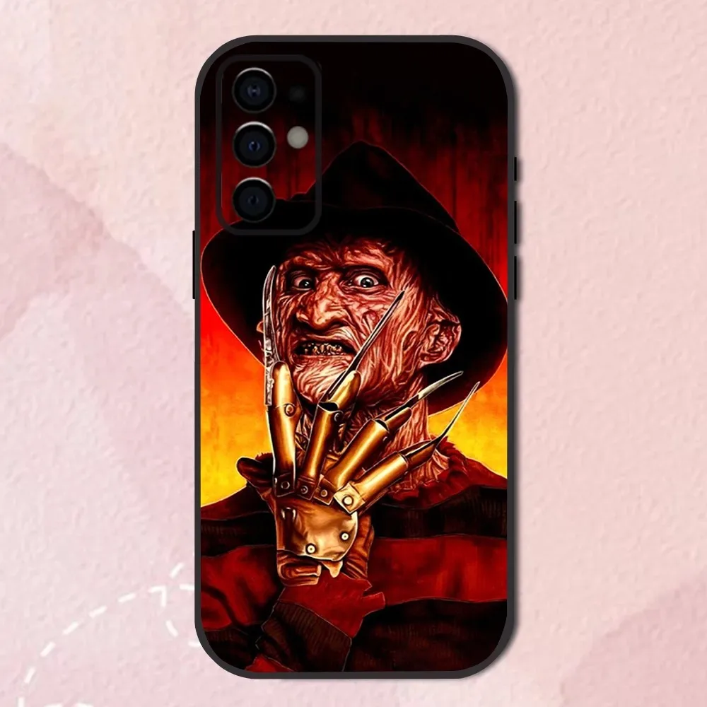 Film K-Krueger F-Freddy Horror Phone Case For Samsung S24,S21,S22,S23,S30,Ultra,S20,Plus,Fe,Lite,Note,10,9,5G Black Soft Shell