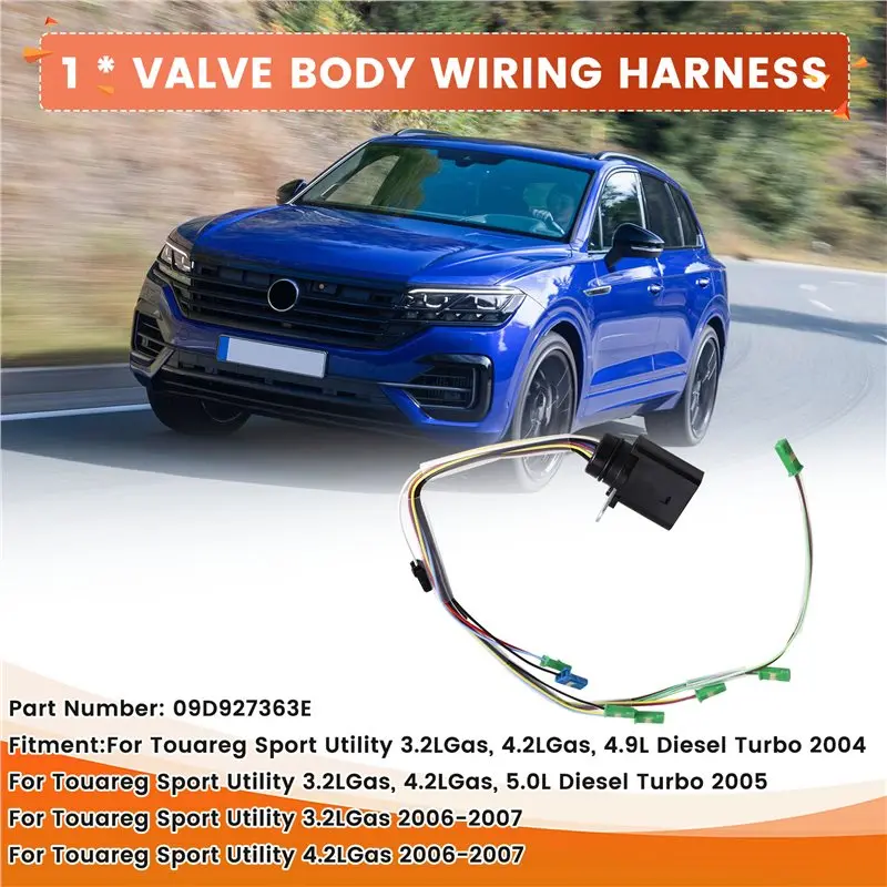 BHTS-14Pin Transmission Valve Body Wiring Harness For Volkswagen