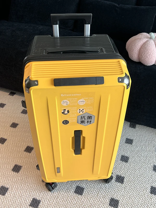 2025 new large-capacity five-wheel suitcase female silent brake universal