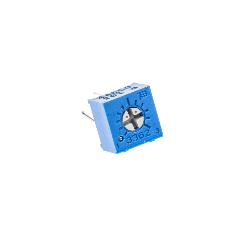 50PCS 3362P Trimmer Potentiometer Variable Resistor Adjustable 100R 1K 2K 5K 10K 20K 50K 100K 1MΩ Multi-Turn Trim Pot 3362 Seri