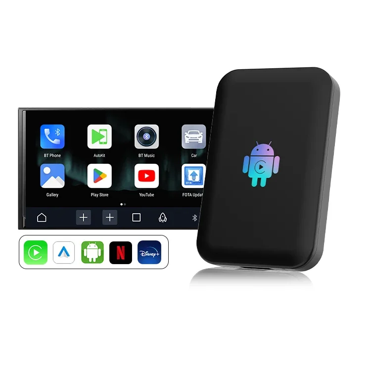 

In stock Multimedia Carlinkit HDMI USB Tbox Lites 32Gb Android System 3 in 1 Wireless Android Auto Carplay Ai Box Video Adapter