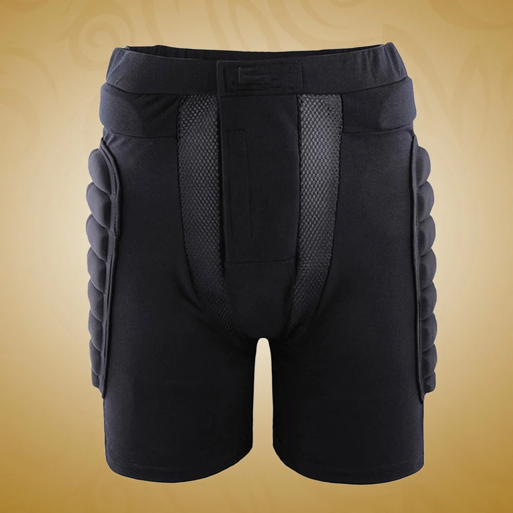 

Anti-Fall Pants Black Xxl For Skiing Skating Snowboarding Cycling Hockey Girdles Thick Padded Protection Gear For Adult