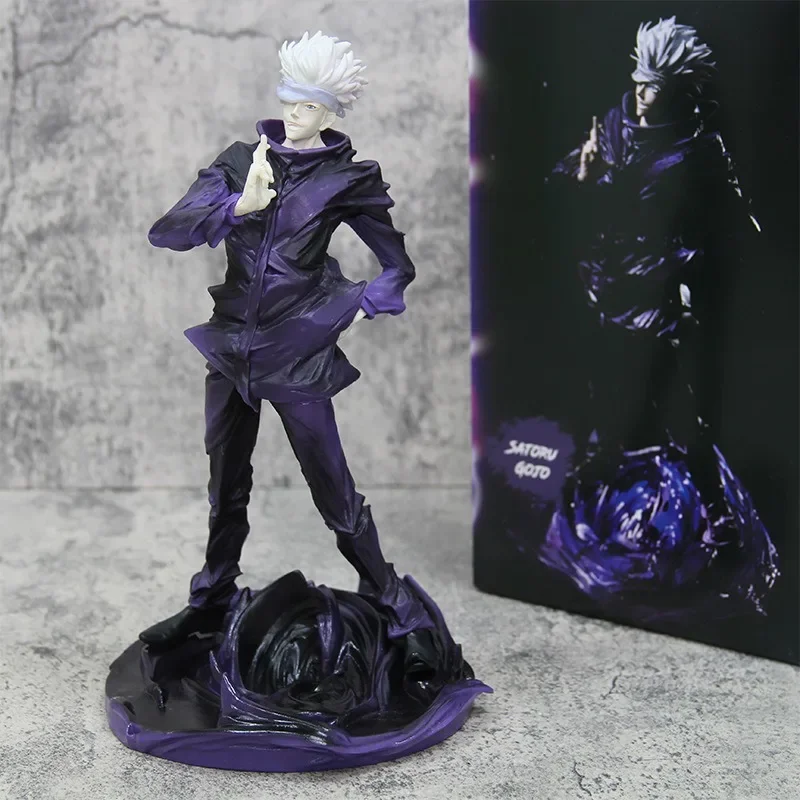 

Jujutsu Kaisen Series Figures Standing Gojo Satoru Curse Master Wuliangkong Animation Model Ornament Wholesale For Children