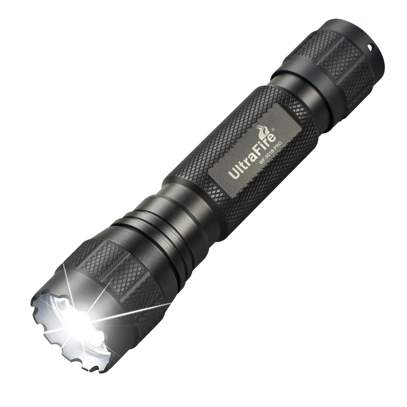 UltraFire WF-501B Pro Army Tactical Flashlight 1200LM 1 Mode Powerful Military Lamp 18650 LED Emergency Spotlights Camping Torch