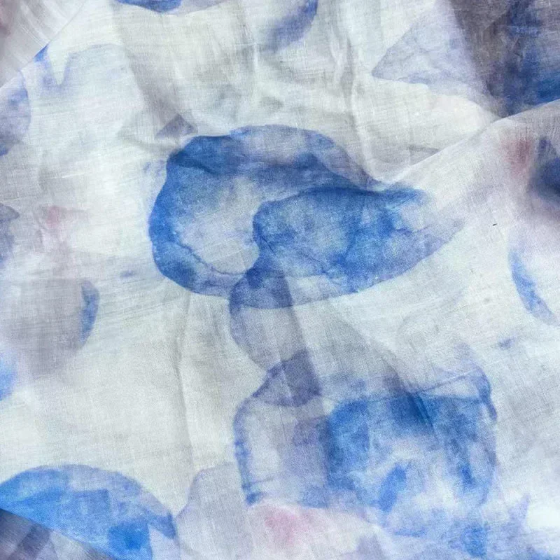 

100% чистая ткань рами премиум-класса, швейный материал рисового плетения для платьев своими руками и поделок, ткани рами на метр, льняная ткань