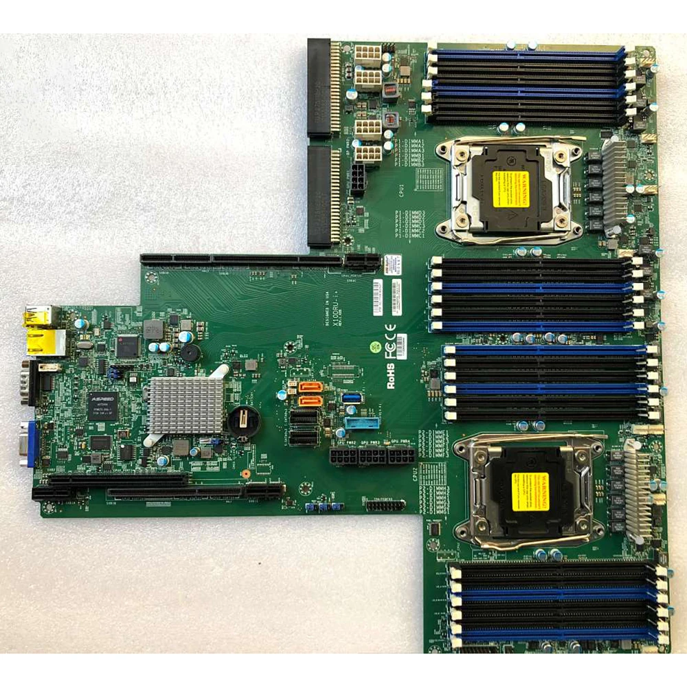 

Семейство E5-2600 v4/v3 LGA2011 Серверная материнская плата DDR4+ X10DRU-i+