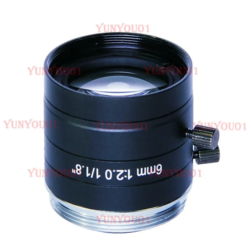 Manual Zoom Industrial Fixed Focal Length Optional High Definition 5 Million C Port FA Machine Vision Industrial Camera Lens