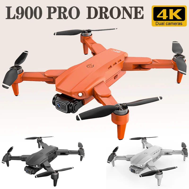 

New L900 Pro 4K Drone GPS Professional Dual Camera 5G Wifi Photography Brushless Foldable Quadcopter RC Distance 1.2KM Dron Toy