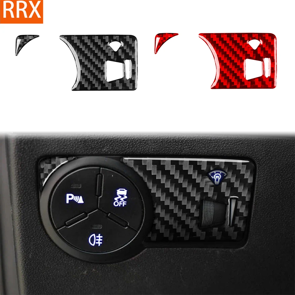 For For Hyundai Genesis Coupe 2010-2016 Real Carbon Fiber Stickers Instrument Headlight switch panel Car Accessories decorative - Aliexpress Deal