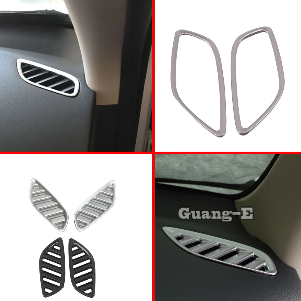 

Накладка на рамку фары автомобиля, декоративная накладка из АБС/стали на передний воздуховод кондиционера для Mitsubishi Outlander 2016-2021