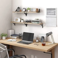 Floating Shelves for Wall,Bookshelves，Wall Mounted Wood Shelf for Living Room, Bathroom, Bedroom, Kitchen, Home Decor 5
