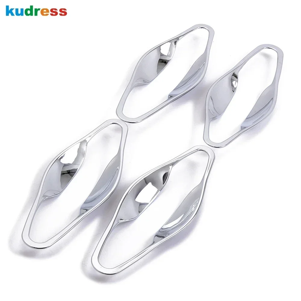 غطاء مقبض الباب الكسوة لشركة هيونداي توكسون IX35 2010 2011 2012 2013 2014 كروم اكسسوارات السيارات الجانب مقبض الباب السلطانية كوب تراكب