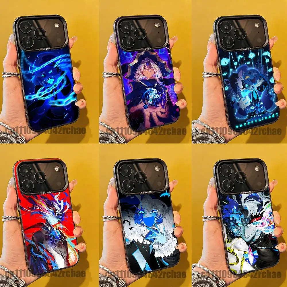 

For Shadow Milk Cookie Run K-Kingdom Phone Case iPhone 14,16,12,15,13,17,11,E,Pro,Max,Plus,Air,Mini Black Soft Cover