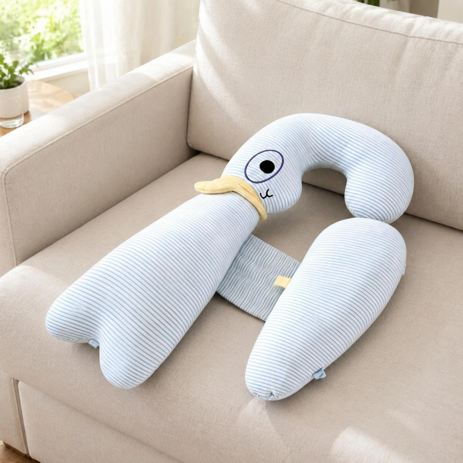 children's-sleeping-pillow-cotton-kids-body-pillow-bedding-supportive-easy-care