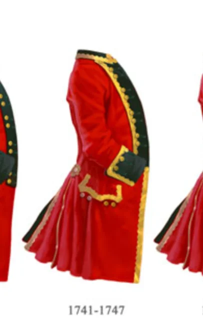Middeleeuwse Heren 1700 Koloniale Militaire Uniform Russische Artillerieofficier Slitjaskostuum Victoriaanse Heren Retro Outfit Halloween
