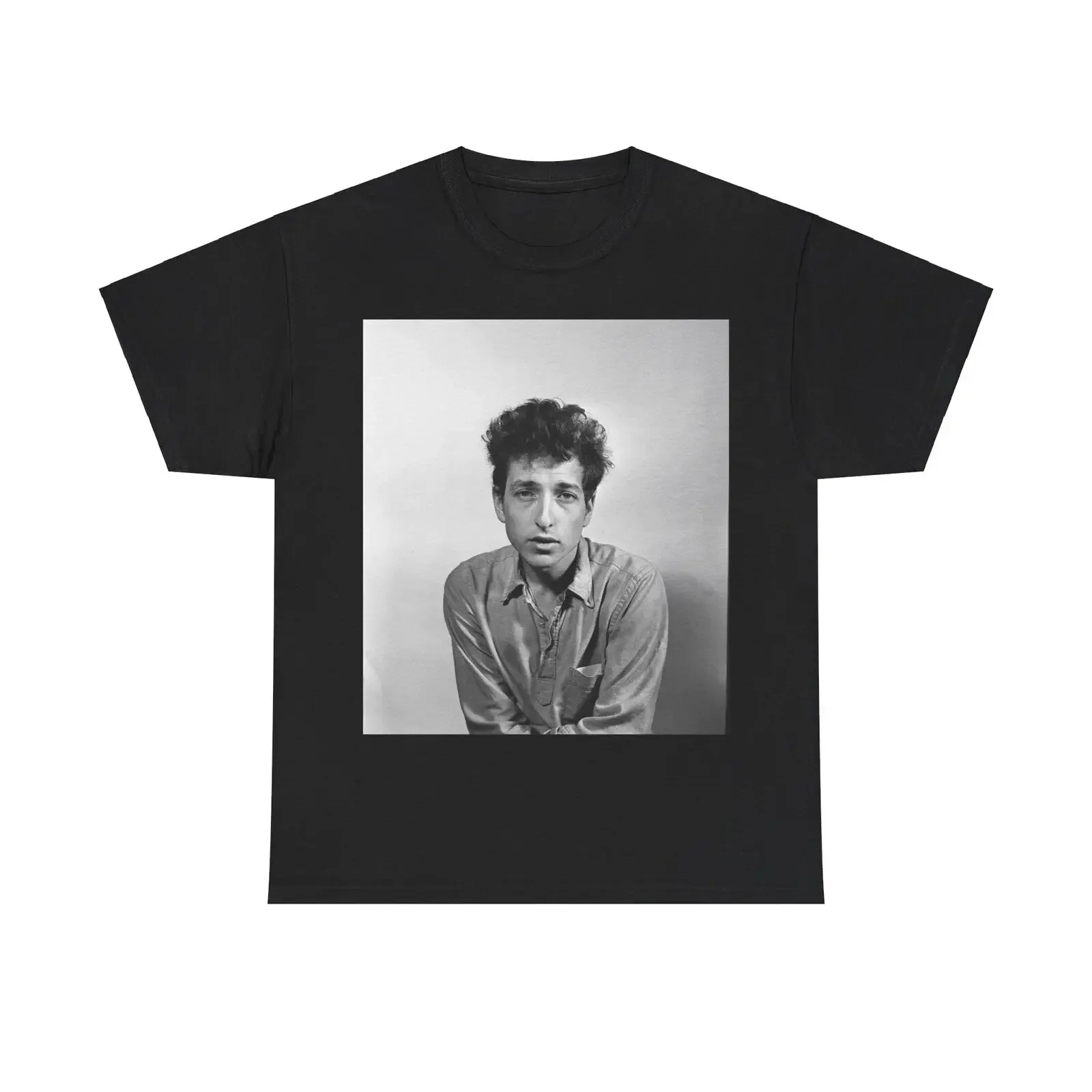 Bob Dylan T-shirt vintage retro classic art vibe Unisex Heavy Cotton Tee