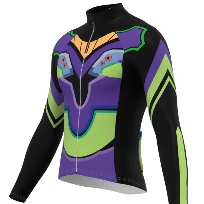 Cartoon Anime EVA Long Sleeved Top for Men and Women Breathable Cos Neon Genesis Evangelion Cute Asuka Ayanami Rei Car Outfit