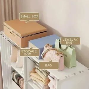 Multicamed dust proof folding cabinet, simple assembly office, large capacity, multipurpose storage rack 10 Main Sales Folding Cabinet - №10