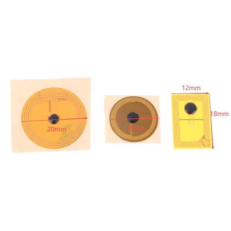 FPC Small NFC NXP Ntag213 Sticker RFID Tag 5/10Pcs Micro Chip 10MM 15MM 12x18MM for Brand Protection Labels