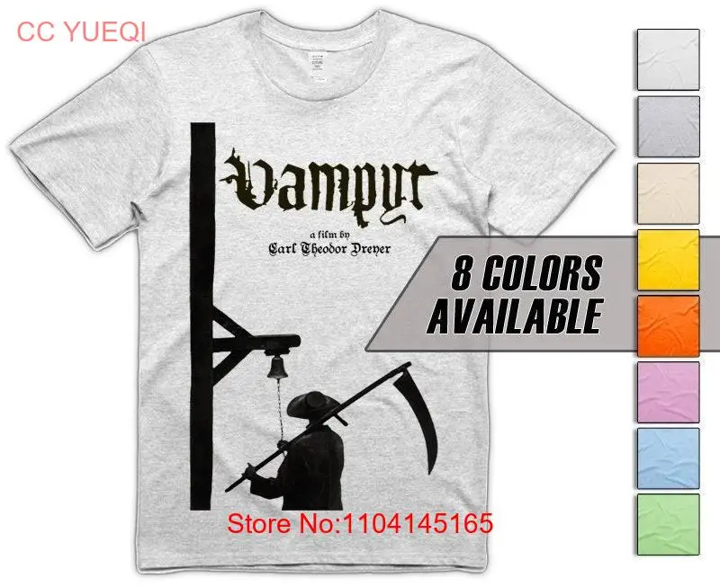 Vampyr V3 Men's T Shirt all sizes S 5XL 8 Colors available long or short sleeves