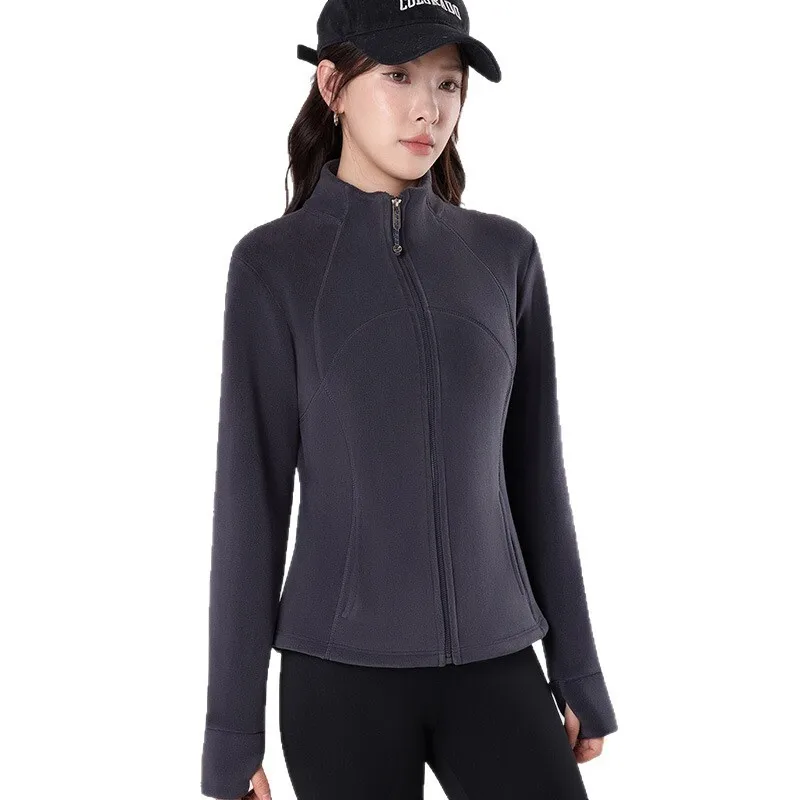 2025 Autumn Women's Jacket Material Wear Inside & Outer Wear Slim Fit Slimming Top Sports Coat
