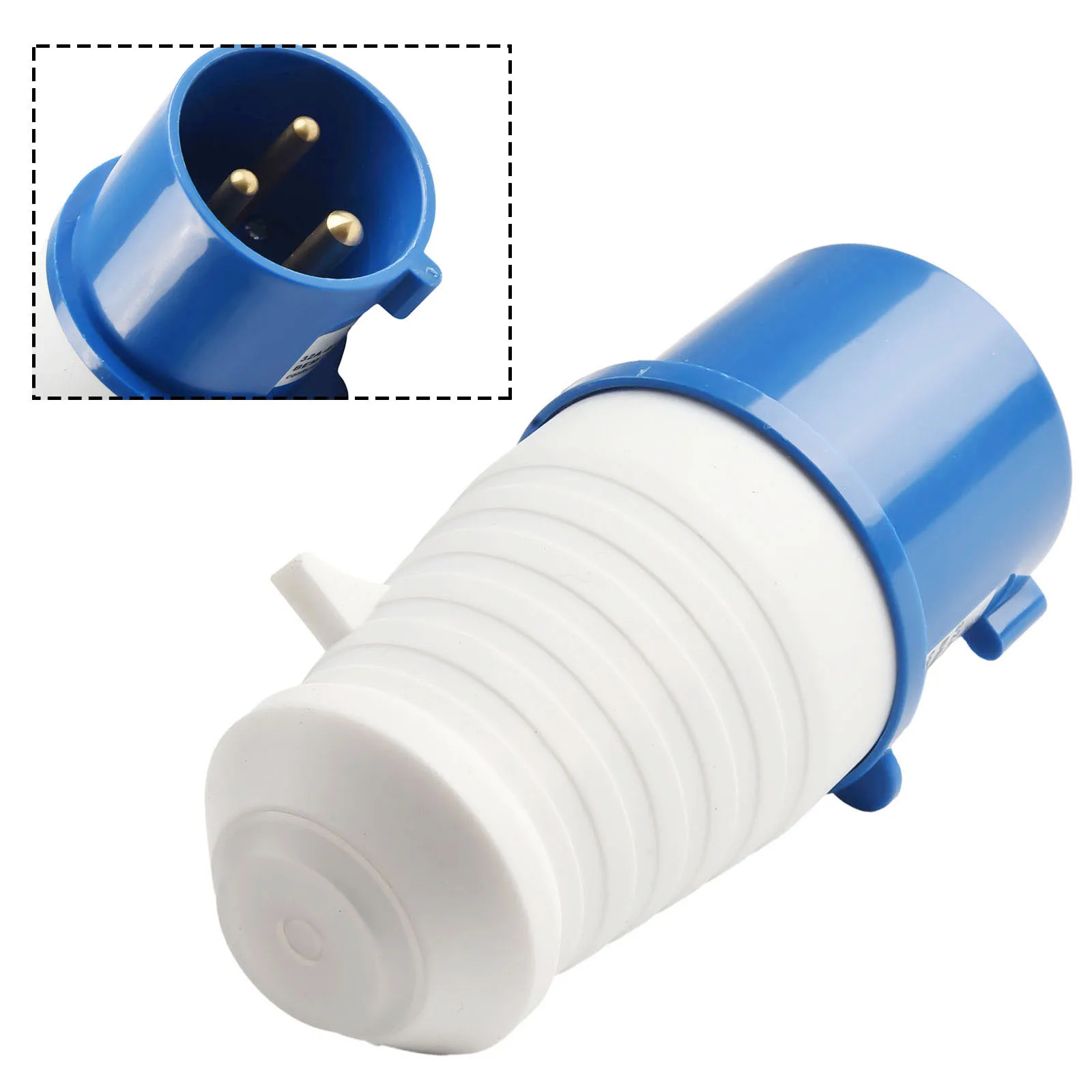 3P 32A IP44 Industrial Waterproof Socket 220-250V with Double Barrier Liquid Protection for Construction Site Power Supply