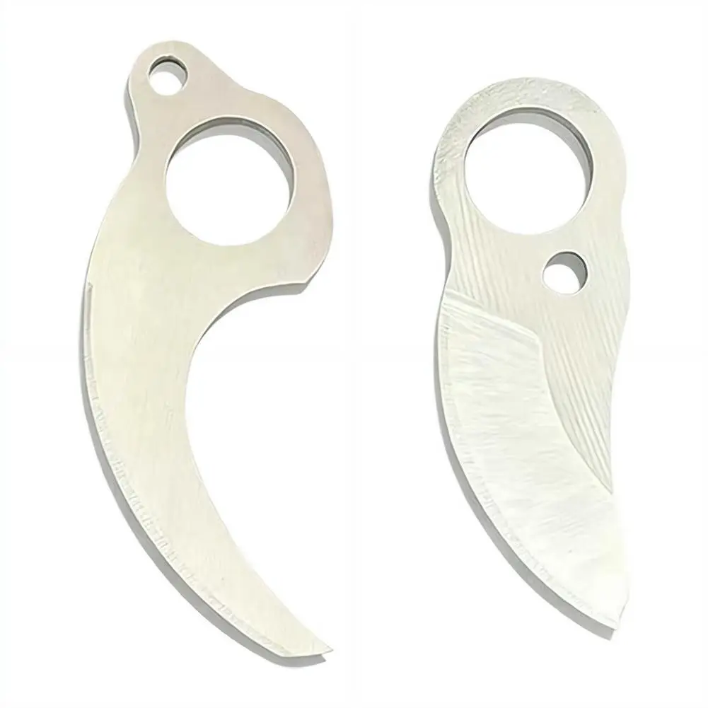 Pruning Shears Blade Set - 2.5/2.8/3.0/4.0mm High Carbon Steel Upper Lower for Cordless Electric Fruit Tree Pruner
