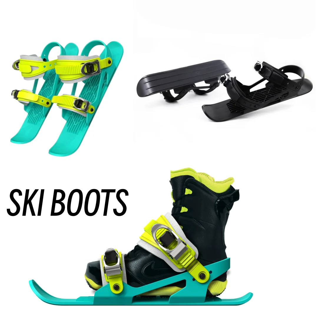 

Mini Ski Shoes Winter Outdoor Sports Snowboard Sledding Equipment New Snow Ski Supplies for Kids