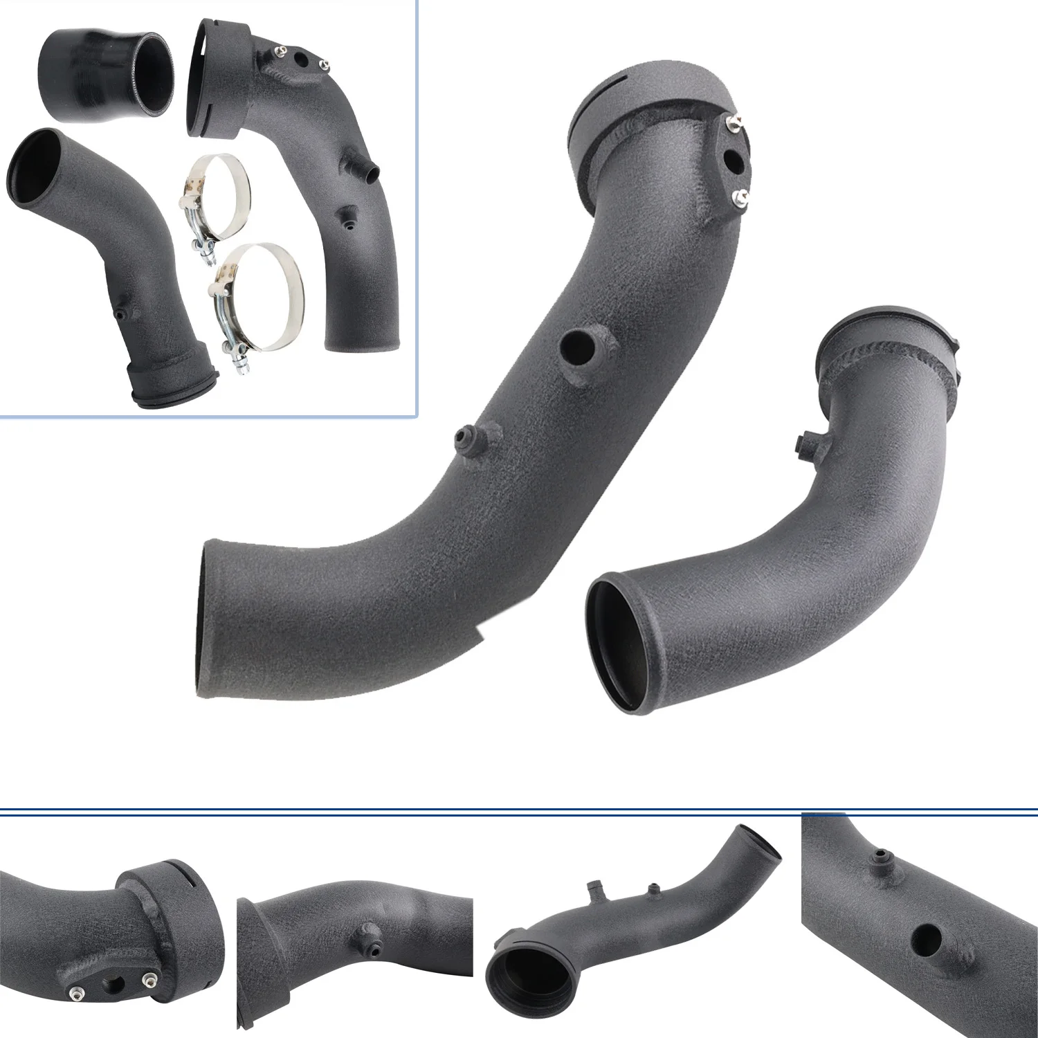 Air Intake Charge ท่อสําหรับ BMW M2 M235i 335i 435i N55 F20 F30 RWD 2012-2016 ยานยนต์ Turbo อุปกรณ์เสริม