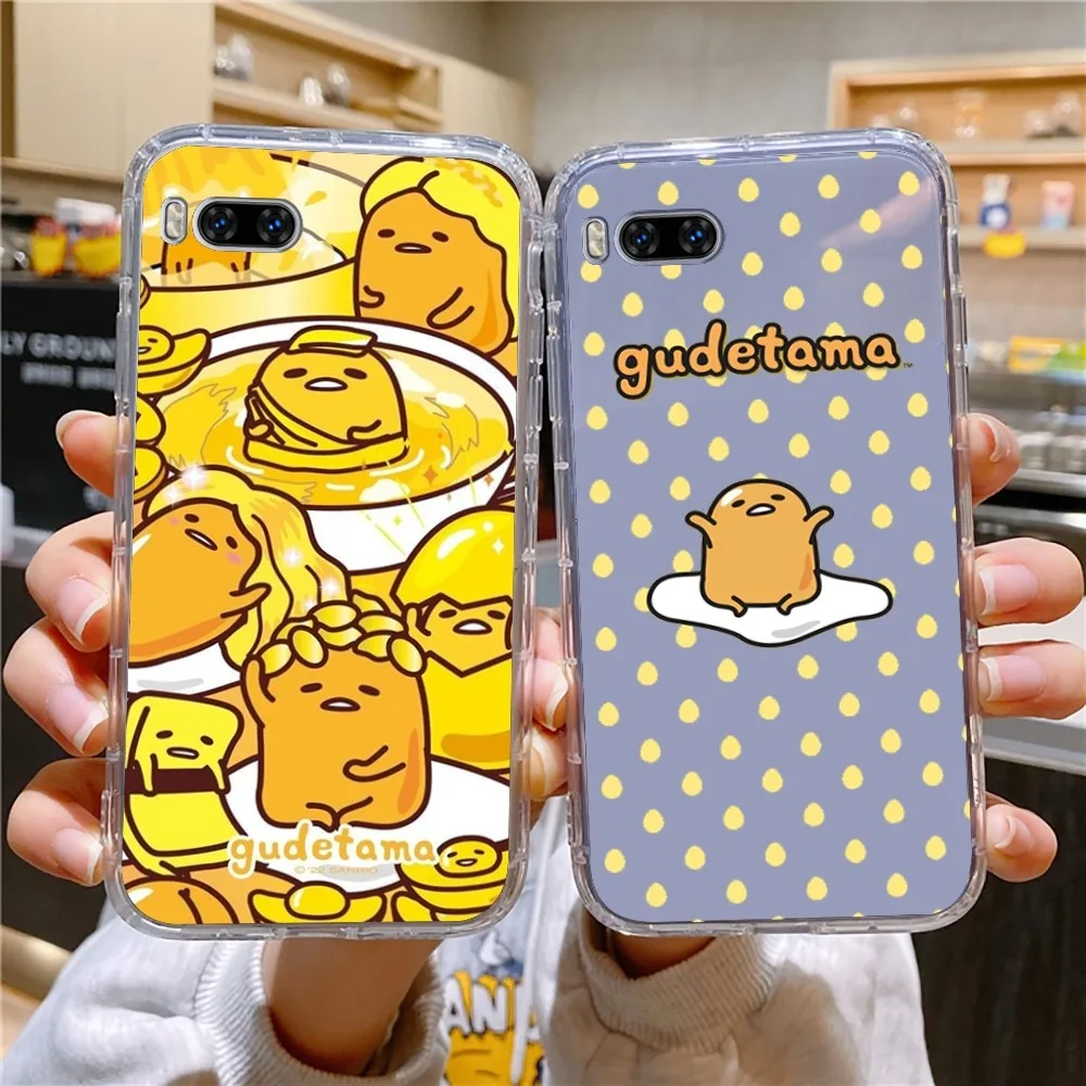 

Cartoon-G-Gudetama Phone Case For Huawei Mate P10 P20 P30 P40 P50 Smart Z Honor 50 60 70 Pro Lite Transparent Case