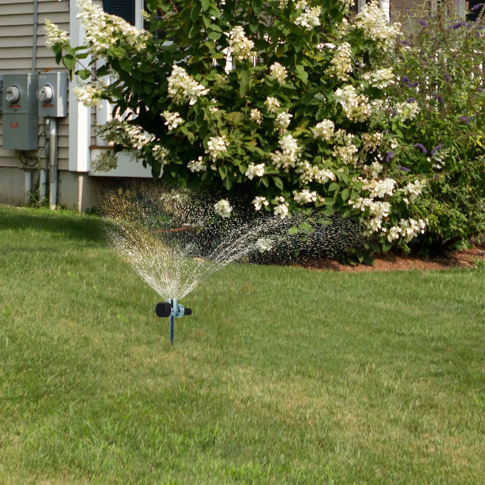 3Pcs High Quality Sprinkler Spike Base Lawn Sprinkler Stake for Ground Insert Irrigation Control Strong Stake Deep Penetration