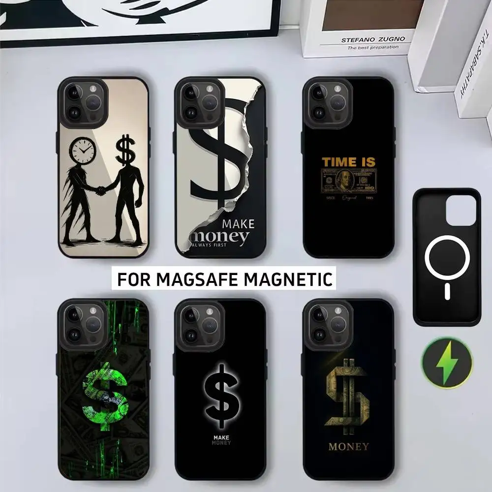 

Make moeny is first Phone Case For iPhone17,16,15,14,13,12,11 Plus,Pro Max Magnetic with Magsafe Wireless Charging