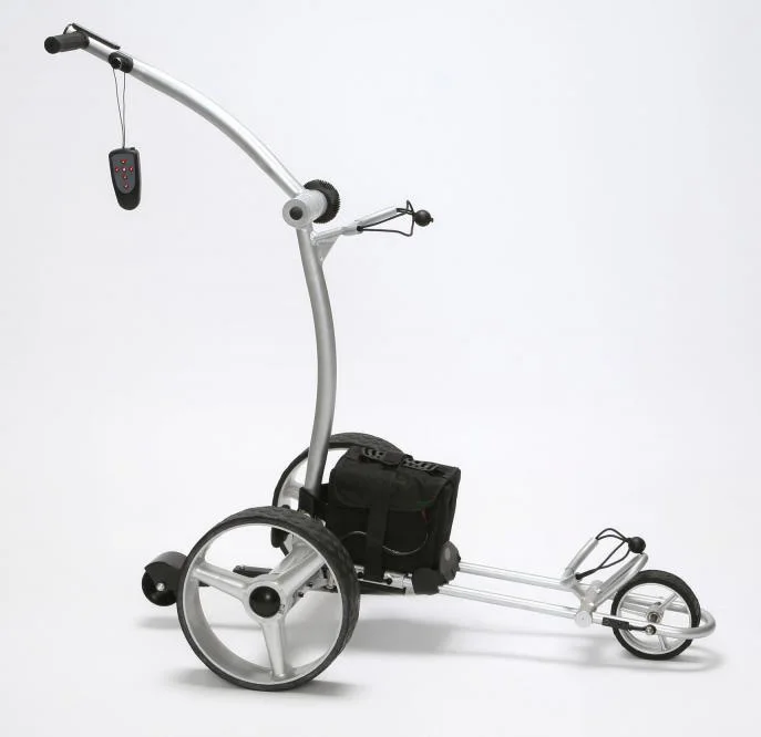 carbon electric golf trolley with brake,magnesium alloy wheels