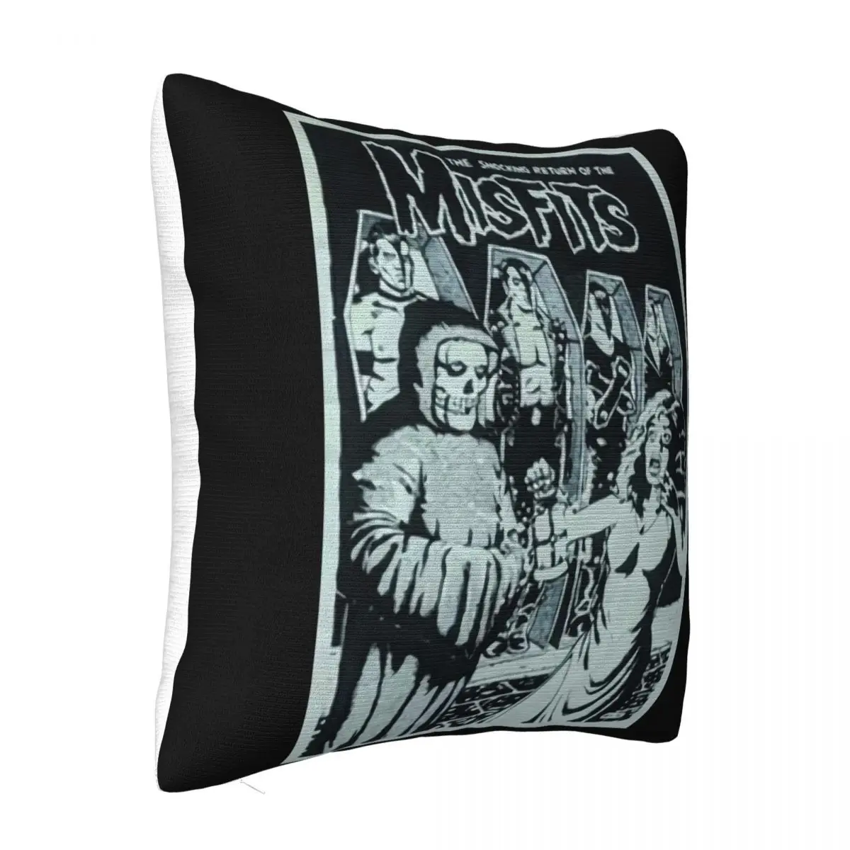 Shocking Return Of The Misfits 2021 Latest Stylish Any Logo New Designs Music Pop Cotton Anime Surprise Cotton Pillow Case