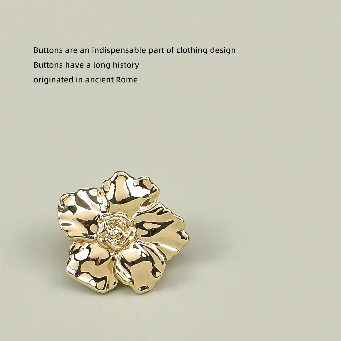 6 stücke Blume-förmigen Metall Knopf Für Kleidung Mode Frauen Manschette Kragen Hemd Mantel Nähen Zubehör Mini Nähen Knöpfe – Detail 8