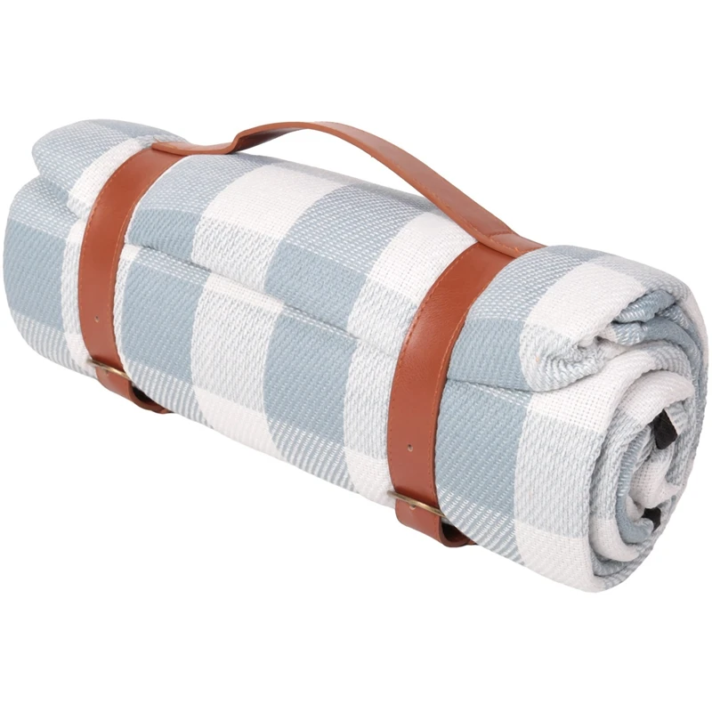 

Picnic Blanket Picnic Rug Waterproof Lawn Blanket Tote Portable Indoor Home Blanket Sandproof Beach Mat