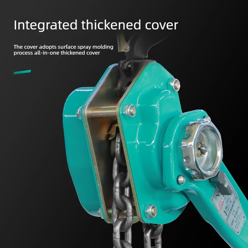 75 Ton 1.5 Ton Manual Hand Lever Hoist Lifting Chain Block Hand Operated Pulling Winch Portable Manual Lifting Tensioner Hoist - view 3