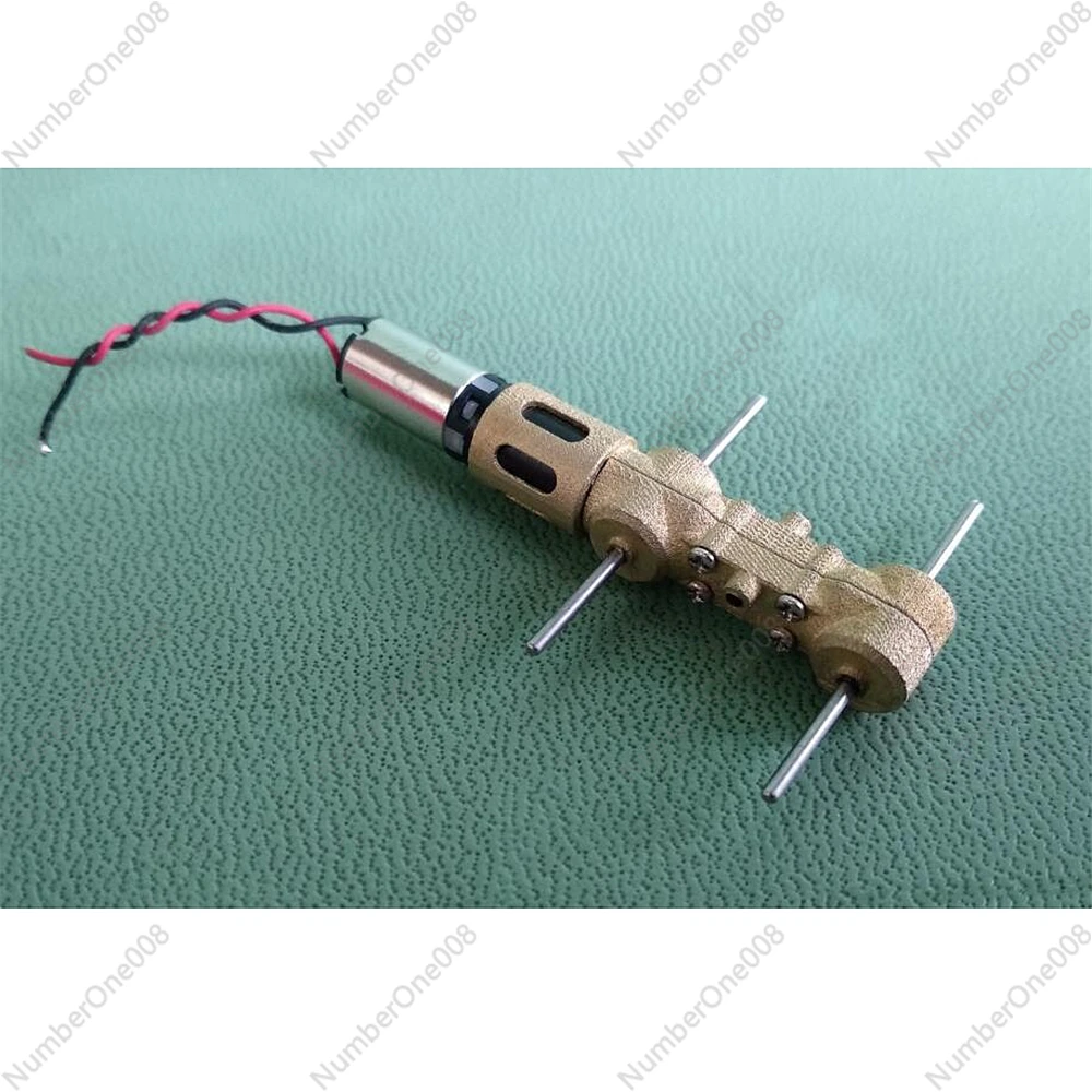 Mini 6MM Reduction Motor Gearbox 1/87 1/72 Static Modification Double Axis Gearbox DIY Model