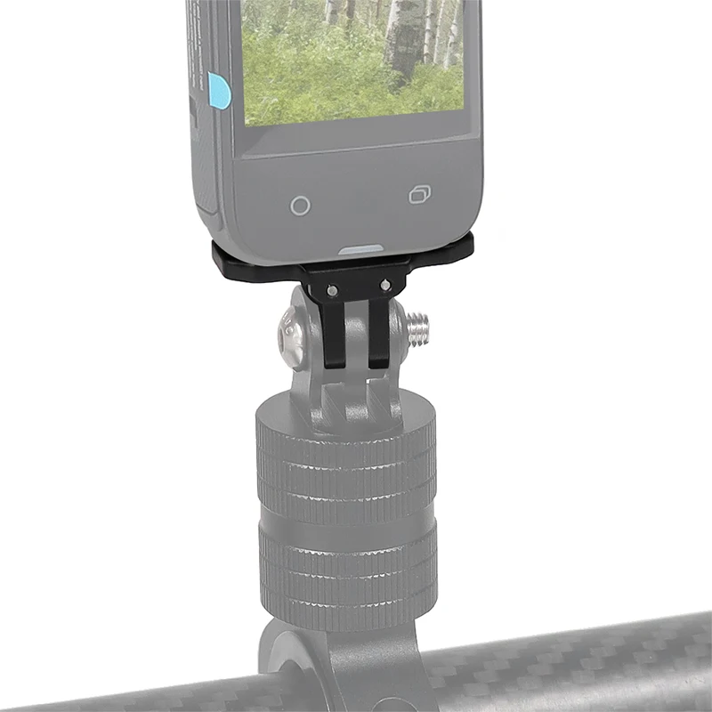 X4 Base magnetica pieghevole Adattatore mini treppiede con vite da 1/4 "per fotocamera panoramica Insta360 X4 Staffa per selfie stick Supporto monopiede